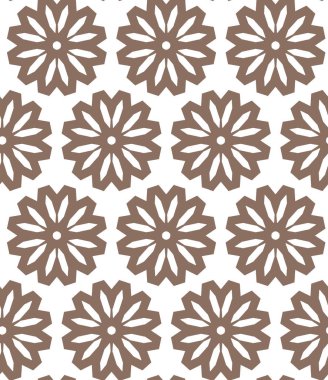 Soyut geometrik şekilli kusursuz desen