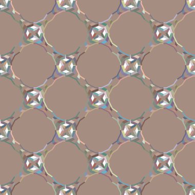 Tekrarlanan geometrik şekilli kusursuz desen, vektör illüstrasyonuName