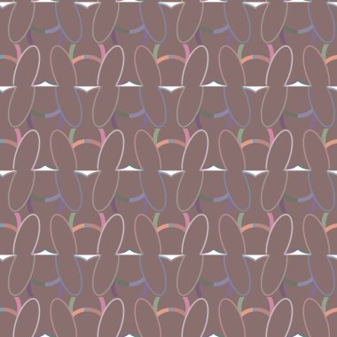 Kusursuz şablon, soyut duvar kağıdı, vektör illüstrasyonu 