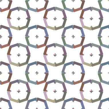 Kusursuz şablon, soyut duvar kağıdı, vektör illüstrasyonu 