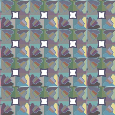 Kusursuz şablon, soyut duvar kağıdı, vektör illüstrasyonu        