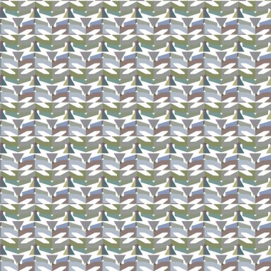 Kusursuz şablon, soyut duvar kağıdı, vektör illüstrasyonu          