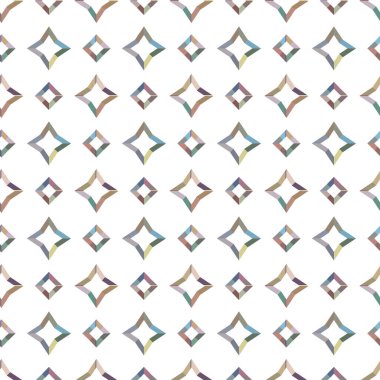 Tekrarlanan geometrik şekilli kusursuz desen, vektör illüstrasyonuName
