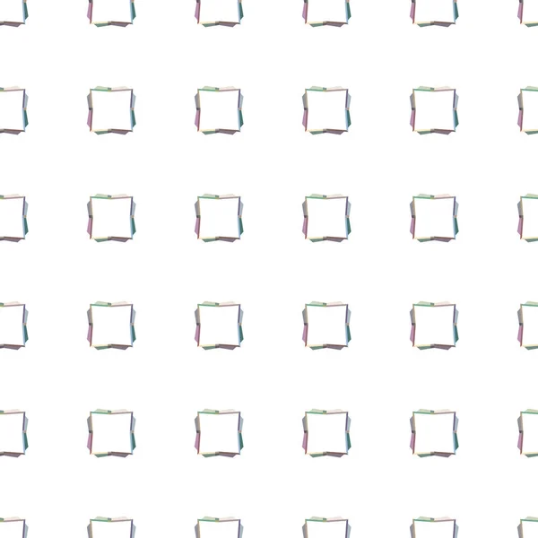 Modello Senza Soluzione Continuità Con Diversi Quadrati — Vettoriale Stock