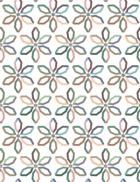 Tekrarlanan geometrik şekilli kusursuz desen, vektör illüstrasyonuName