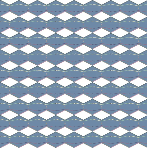 Motif Sans Couture Avec Des Formes Géométriques Abstraites — Image vectorielle