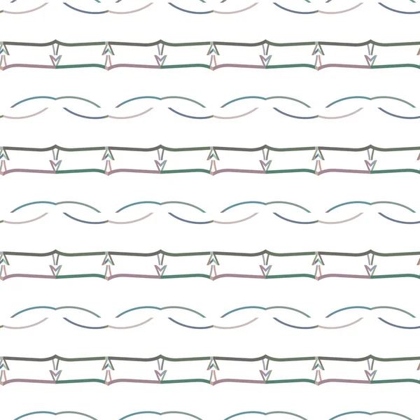 Fondo Ilustración Patrón Geométrico Sin Costuras — Archivo Imágenes Vectoriales