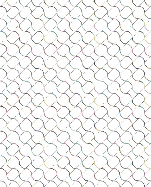 Naadloze Geometrische Patroon Illustratie Achtergrond — Stockvector