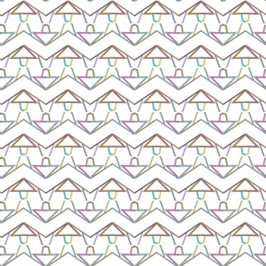 Kusursuz şablon, soyut duvar kağıdı, vektör illüstrasyonu        