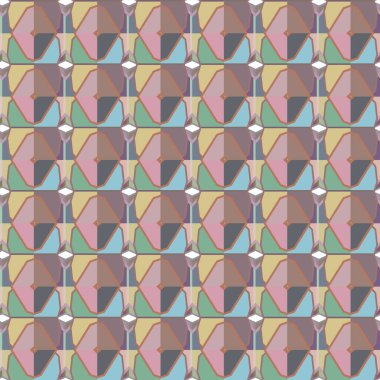 Geometrik süs tarzında soyut arkaplan dokusu. Kusursuz tasarım.