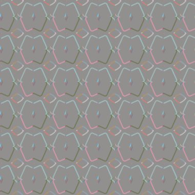 Kusursuz şablon, soyut duvar kağıdı, vektör illüstrasyonu        