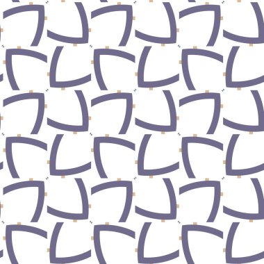 Soyut geometrik şekilli kusursuz desen