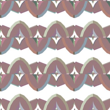 Kusursuz şablon, soyut duvar kağıdı, vektör illüstrasyonu        