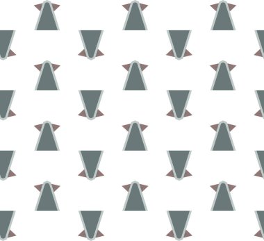 Soyut geometrik şekilli kusursuz desen