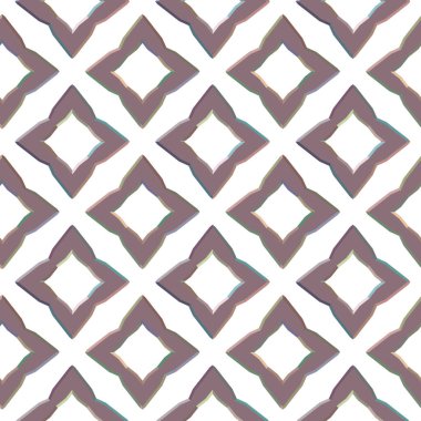 Soyut geometrik şekilli kusursuz desen