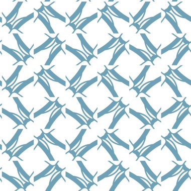 Soyut geometrik şekilli kusursuz desen
