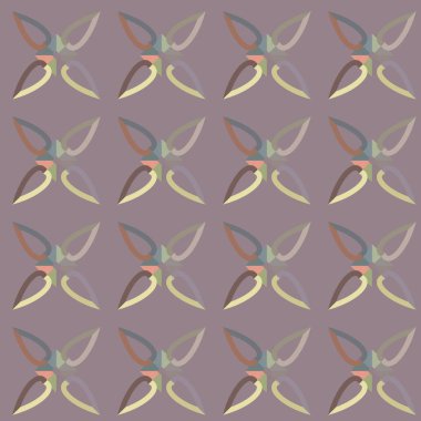 Kusursuz şablon, soyut duvar kağıdı, vektör illüstrasyonu          