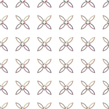 Tekrarlanan geometrik şekilli kusursuz desen, vektör illüstrasyonuName