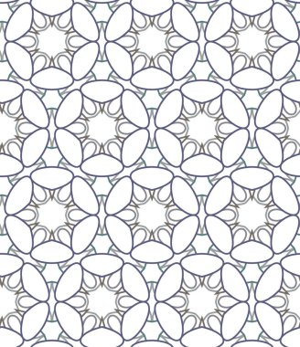 Kusursuz şablon, soyut duvar kağıdı, vektör illüstrasyonu        