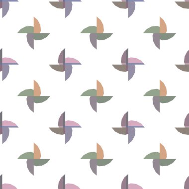 Kusursuz şablon, soyut duvar kağıdı, vektör illüstrasyonu 