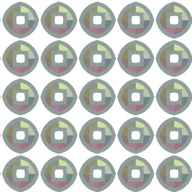 Kusursuz şablon, soyut duvar kağıdı, vektör illüstrasyonu        