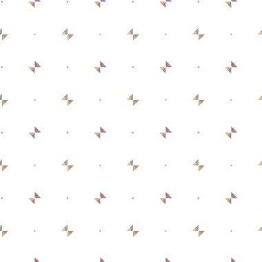 Soyut geometrik şekilli kusursuz desen