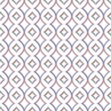 Modern geometrik vektör tasarımı, kusursuz desen çizimi