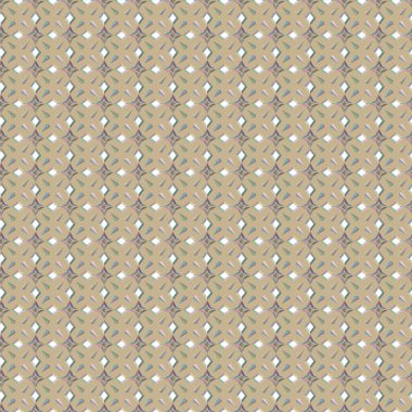 Soyut geometrik şekilli kusursuz desen