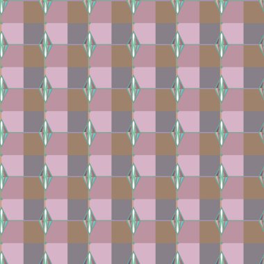 Kusursuz şablon, soyut duvar kağıdı, vektör illüstrasyonu        