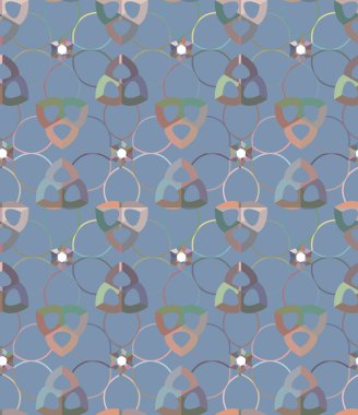 Kusursuz şablon, soyut duvar kağıdı, vektör illüstrasyonu        