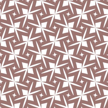 Soyut geometrik şekilli kusursuz desen