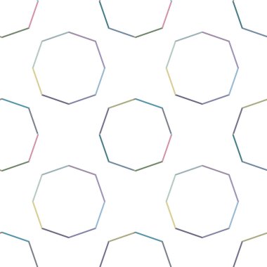 Soyut geometrik şekilli kusursuz desen