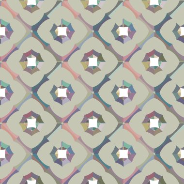 Kusursuz şablon, soyut duvar kağıdı, vektör illüstrasyonu        