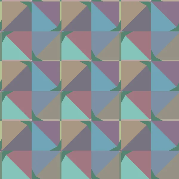 Nahtlose Geometrische Muster Illustration Hintergrund — Stockvektor