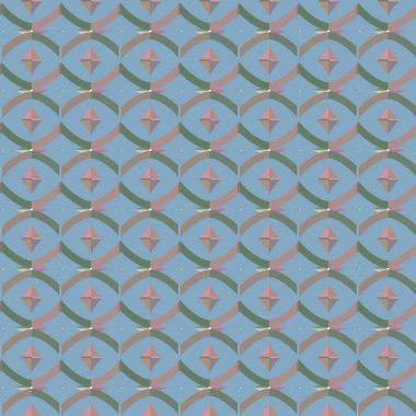 Kusursuz şablon, soyut duvar kağıdı, vektör illüstrasyonu 