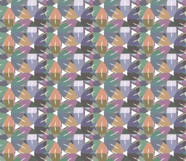 Kusursuz şablon, soyut duvar kağıdı, vektör illüstrasyonu 