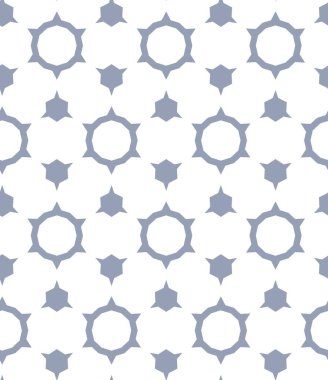 Soyut geometrik şekilli kusursuz desen