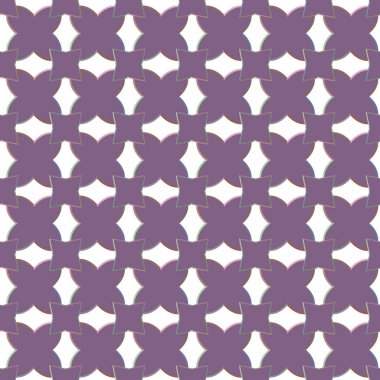 Kusursuz şablon, soyut duvar kağıdı, vektör illüstrasyonu 