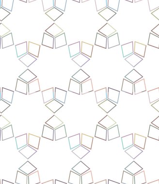 soyut dikişsiz geometrik desen resimleme arkaplanı 