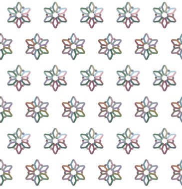 Tekrarlanan geometrik şekilli kusursuz desen, vektör illüstrasyonuName