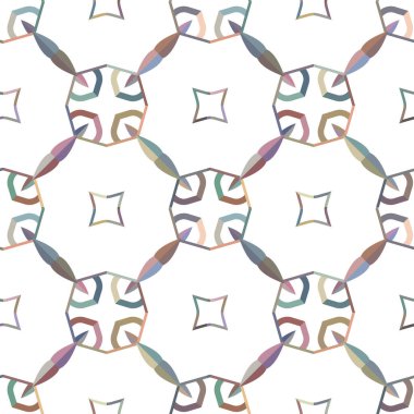 Kusursuz şablon, soyut duvar kağıdı, vektör illüstrasyonu        