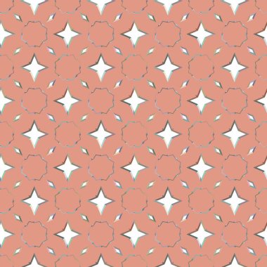 Soyut geometrik şekilli kusursuz desen