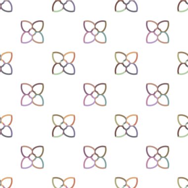 Kusursuz şablon, soyut duvar kağıdı, vektör illüstrasyonu        