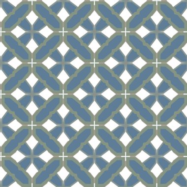 Tekrarlanan geometrik şekilli kusursuz desen, vektör illüstrasyonuName