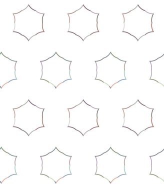 Soyut geometrik şekilli kusursuz desen