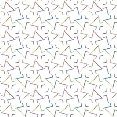 Soyut geometrik şekilli kusursuz desen