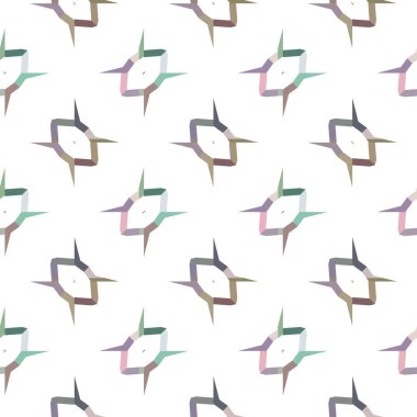 Kusursuz geometrik desen resimleme arkaplanı