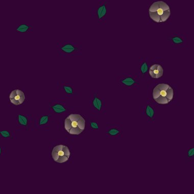 yaz çiçekleri arka plan, vektör illüstrasyonu