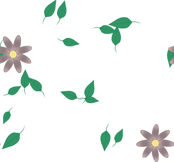 无缝的花卉背景 花卉图案背景 矢量图解 — 图库矢量图片