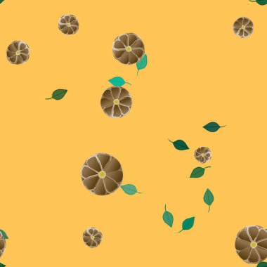 çiçek vektör illüstrasyonu, güzel botanik arkaplan